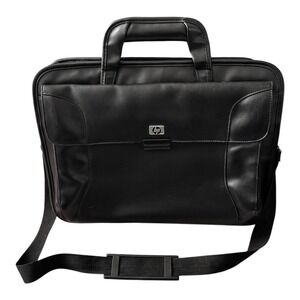 HP‎ Laptop Briefcase Messenger Bag Black Padded Targus Dual Zip MPN 439321-001